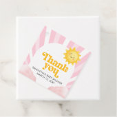 Here Comes the Sun Baby Shower フェイバータグ (インサイチュ)