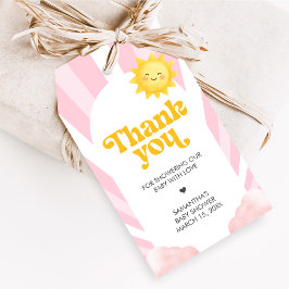 Here Comes the Sun Baby Shower Favor Tags ギフトタグ