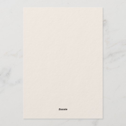 Here Comes The Sun Boy Baby Shower 招待状 (裏面)