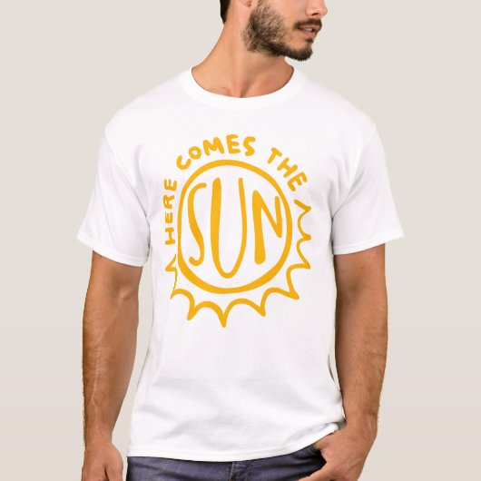 Here comes the sun tシャツ (正面)