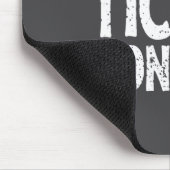 Here Comes The Tickle Monster Funny Tickling Laugh マウスパッド (コーナー)