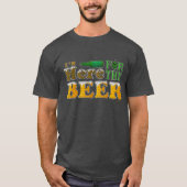 Here for おもしろい the Beer Tシャツ (正面)