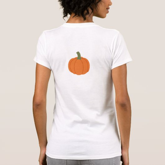 Here for a Gourd Time | Funny Thanksgiving  Tシャツ (裏面)