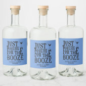 Here for the Booze リキュールボトルラベル (ボトル)