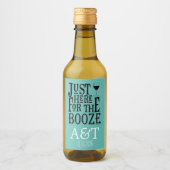 Here for the Booze ワインラベル (正面)
