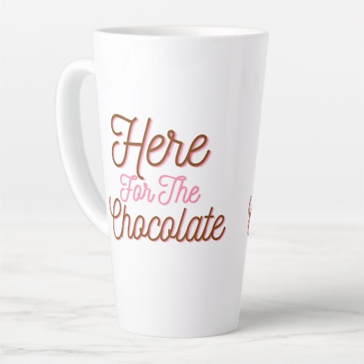 Here for the Cholate カフェラテマグ (左アングル)