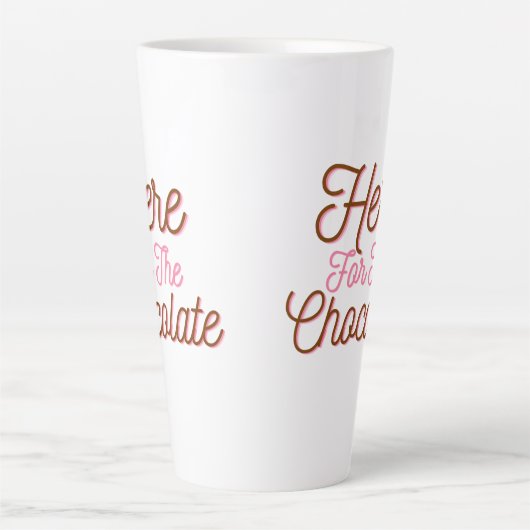 Here for the Cholate カフェラテマグ (正面)
