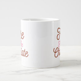 Here for the Cholate ジャンボコーヒーマグカップ