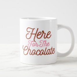 Here for the Cholate ジャンボコーヒーマグカップ