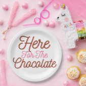 Here for the Cholate ペーパープレート (パーティー)