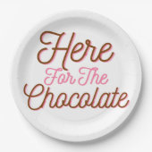 Here for the Cholate ペーパープレート (正面)