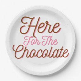 Here for the Cholate ペーパープレート