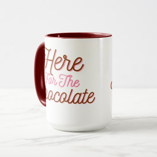 Here for the Cholate マグカップ (正面左)