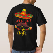 Here for the Fiesta - Cinco De Drinko Tシャツ (裏面)