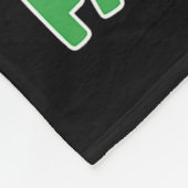 Here For The Forced Family Fun Santa Christmas Tre フリースブランケット (角)