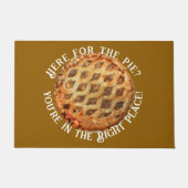 Here For The Pie Thanksgiving   ドアマット (正面)