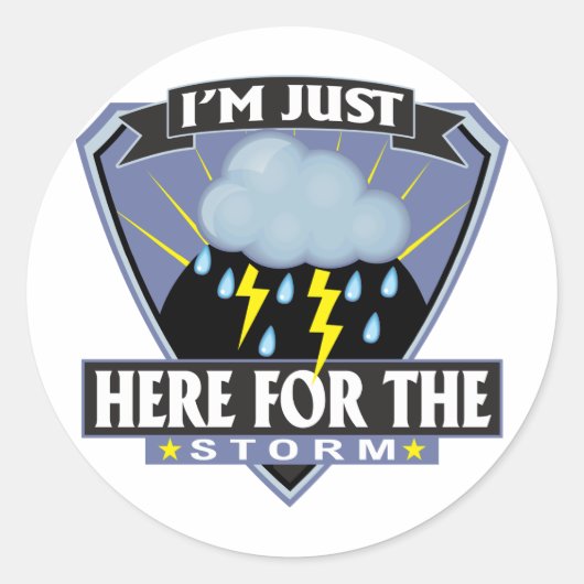 Here for the Storm ラウンドシール (正面)