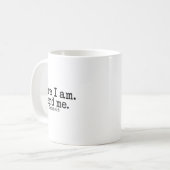 Here I Am Lord Send Me T キリスト教の信仰宗教 コーヒーマグカップ (正面左)