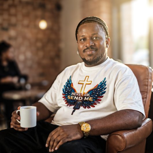 Here I Am, Send Me Tシャツ