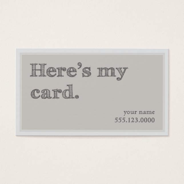 「Here is クール My Card」ネットワーク・グルーポン (正面)