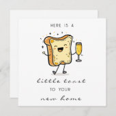 Here is a little toast to your new home シーズンカード (正面/裏面)