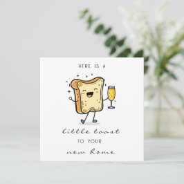Here is a little toast to your new home シーズンカード