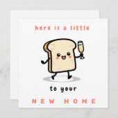 Here is a little toast to your new home シーズンカード (正面/裏面)