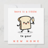 Here is a little toast to your new home シーズンカード (正面)