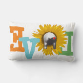 Here is my LOVE by Sunflower Piggy 2Way ランバークッション (裏面)