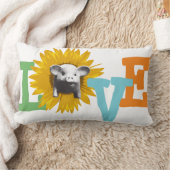 Here is my LOVE by Sunflower Piggy 2Way ランバークッション (ブランケット)