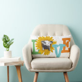 Here is my LOVE by Sunflower Piggy 2Way ランバークッション (椅子)