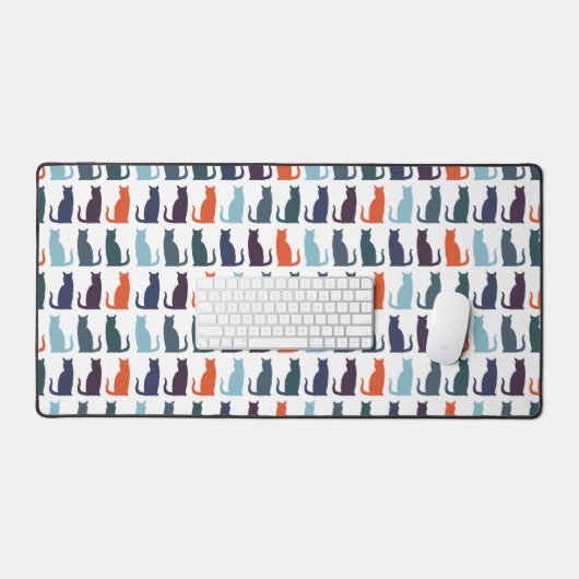 Here Kitty Cat デスクマット (キーボード&マウス)