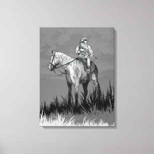 Here There Be Knights"アートプリントby Jaime Munt キャンバスプリント