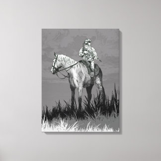 Here There Be Knights"アートプリントby Jaime Munt キャンバスプリント