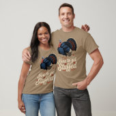 Here to Get Stuffed Tシャツ (ユニセックス)