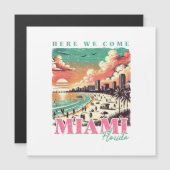 Here We 来 Miami Florida -ヴィンテージマイアミビーチ (正面/裏面)