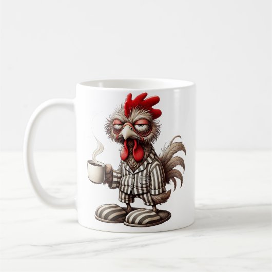 Here We F*Cking Go Again I Mean Good Morning  コーヒーマグカップ (左)