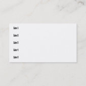 HEREFORDのビーフの名刺 名刺 (裏面)