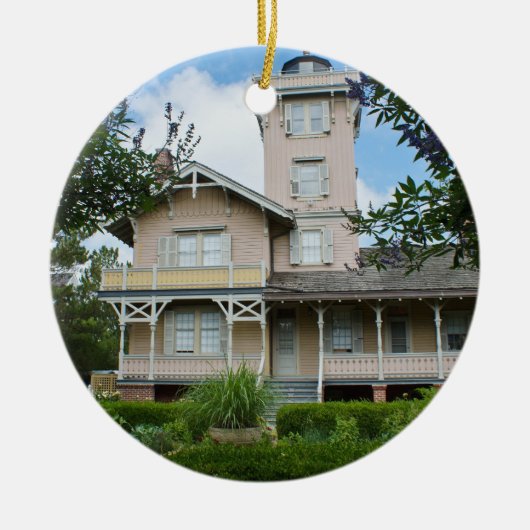 Herefordの入口の灯台 セラミックオーナメント (正面)