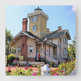 Herefordの入口の灯台、ニュージャージーの柱時計 スクエア壁時計