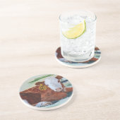 Herefordの子牛 コースター (側面)