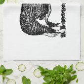 Hereford牛 キッチンタオル (折り畳み)