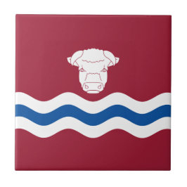 Herefordshire国旗（イギリス郡） タイル