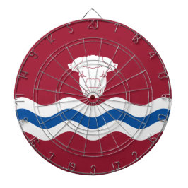 Herefordshire国旗（イギリス郡） ダーツボード