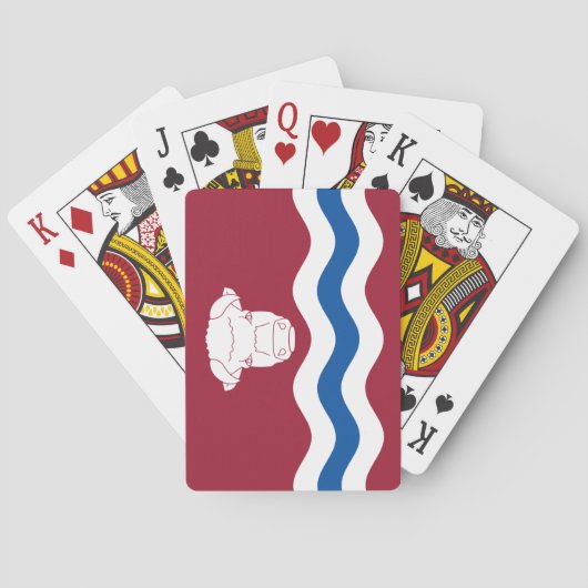 Herefordshire国旗（イギリス郡） トランプ (裏面)