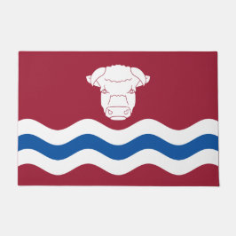 Herefordshire国旗（イギリス郡） ドアマット