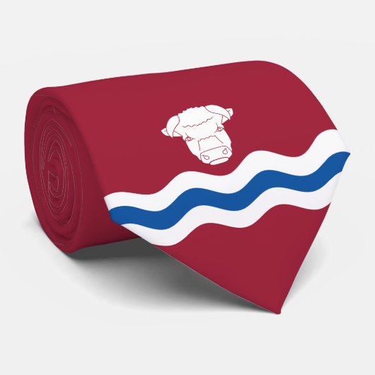 Herefordshire国旗（イギリス郡） ネクタイ (ロール)