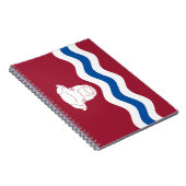 Herefordshire国旗(イギリス郡) ノートブック (右側)