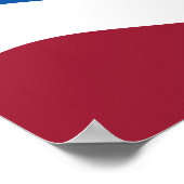 Herefordshire国旗（イギリス郡） ポスター (角)