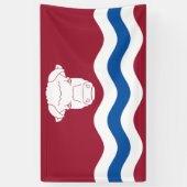 Herefordshire国旗（イギリス郡） 横断幕 (縦)